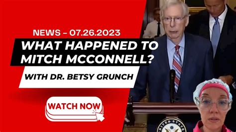 what happened to mitch mcconnell yesterday